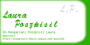 laura poszpisil business card